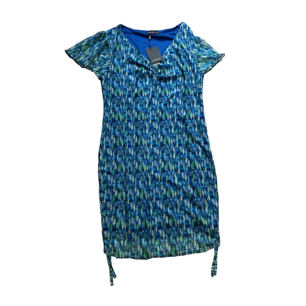 NWT MoreThanAngels Barcelona Multicolor Midi Dress | Size Medium